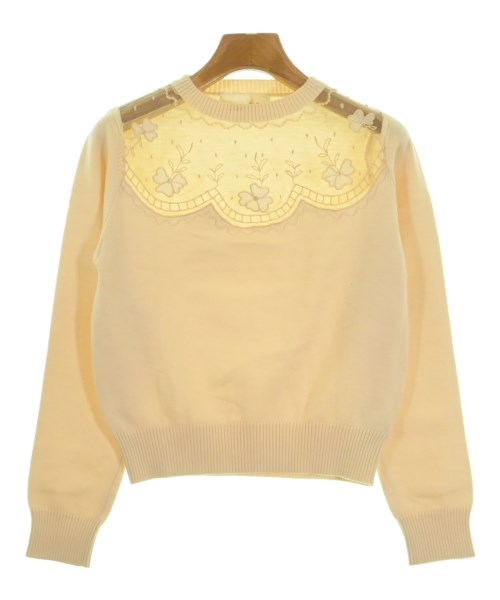 LILY BROWN（リリーブラウン）ニット・セーター ベージュ サイズ:F レディース/2200629317208