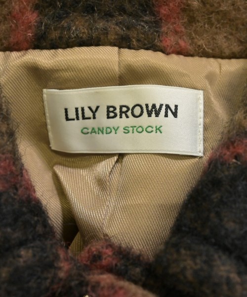 LILY BROWN（リリーブラウン）ステンカラーコート 茶 サイズ:F レディース/2200635380012
