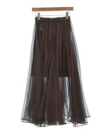 LILY BROWN（リリーブラウン）ひざ丈スカート 茶 サイズ:ONE レディース/2200635782168