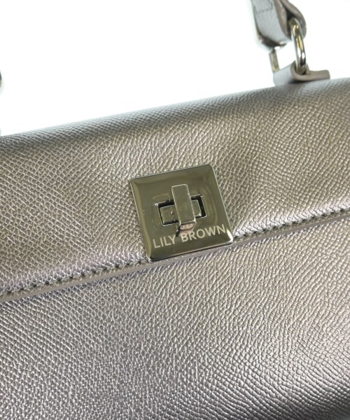 LILY BROWN（リリーブラウン）ハンドバッグ シルバー サイズ:- レディース/2200632370146