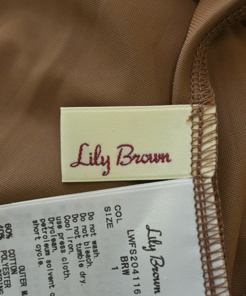 LILY BROWN（リリーブラウン）ロング・マキシ丈スカート 茶 サイズ:1(M位) レディース/2200634710025