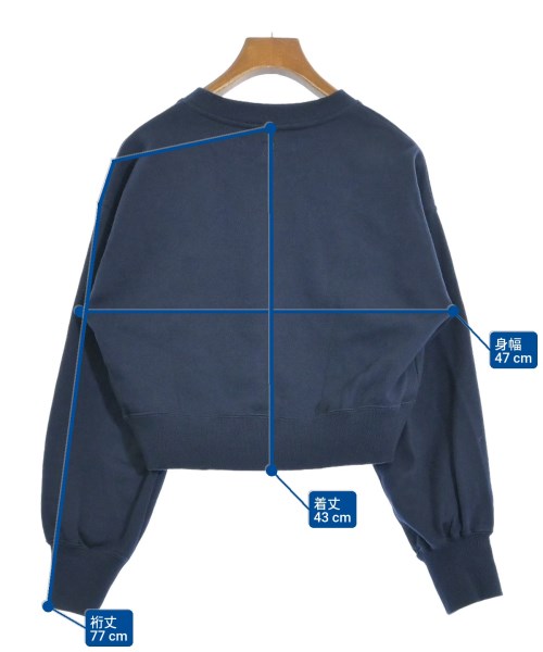 LILY BROWN（リリーブラウン）スウェット 紺 サイズ:ONE レディース/2200629826069