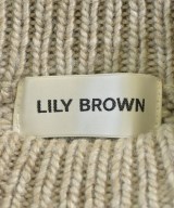 LILY BROWN（リリーブラウン）ニット・セーター ベージュ サイズ:ONE レディース/2200633633011