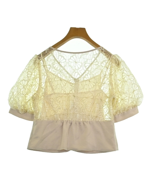 LILY BROWN（リリーブラウン）ブラウス ベージュ サイズ:F レディース/2200633633028