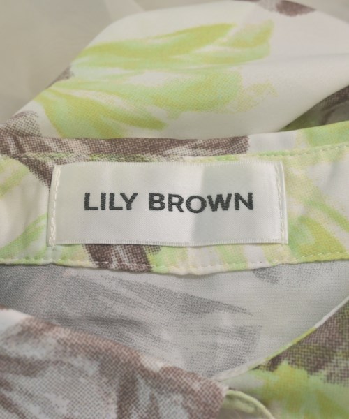 LILY BROWN（リリーブラウン）シャツワンピース 白 サイズ:F レディース/2200620390125