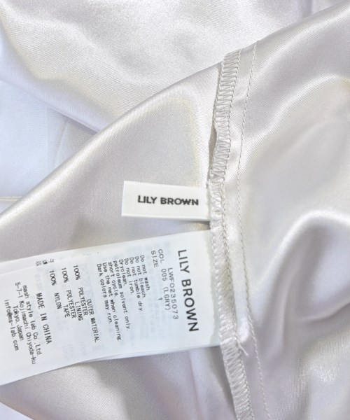 LILY BROWN（リリーブラウン）シャツワンピース 青 サイズ:1(M位) レディース/2200639737058