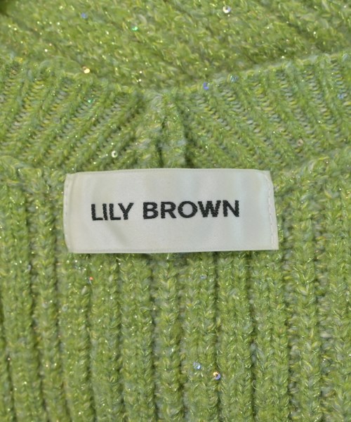 LILY BROWN（リリーブラウン）アンサンブル 緑 サイズ:F/F レディース/2200639737072