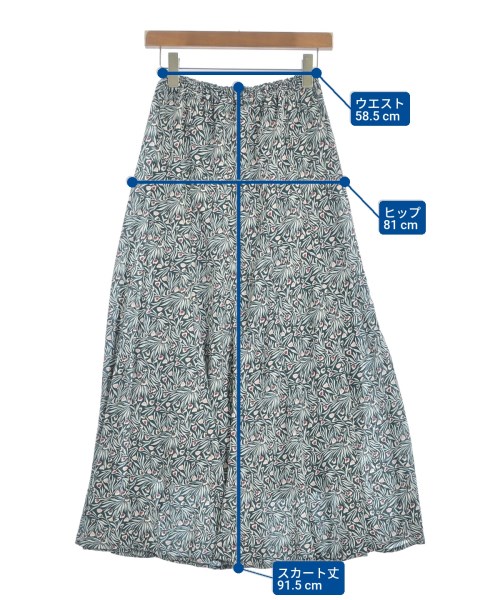 LILY BROWN（リリーブラウン）ロング・マキシ丈スカート 緑 サイズ:F レディース/2200624373063