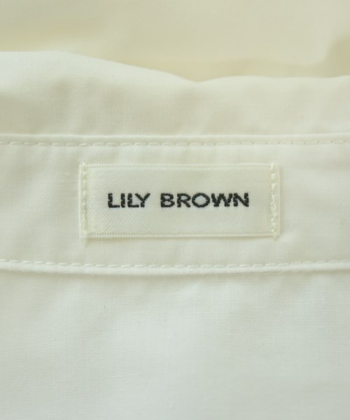 LILY BROWN（リリーブラウン）ブラウス 白 サイズ:F レディース/2200624373070