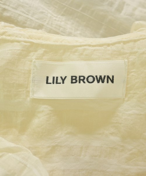 LILY BROWN（リリーブラウン）ブラウス 白 サイズ:F レディース/2200624373100
