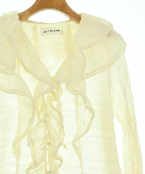 LILY BROWN（リリーブラウン）ブラウス 白 サイズ:F レディース/2200624373100