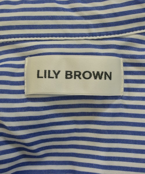 LILY BROWN（リリーブラウン）カジュアルシャツ 青 サイズ:F レディース/2200624373124
