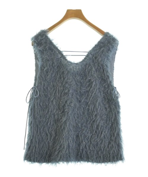 LILY BROWN（リリーブラウン）ベスト 青 サイズ:F レディース/2200624373131