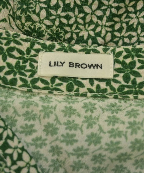 LILY BROWN（リリーブラウン）ワンピース 緑 サイズ:0(S位) レディース/2200624373148