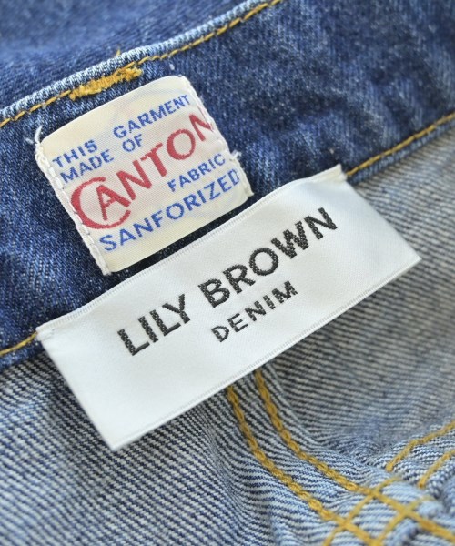 LILY BROWN（リリーブラウン）デニムパンツ 紺 サイズ:0(S位) レディース/2200624373223