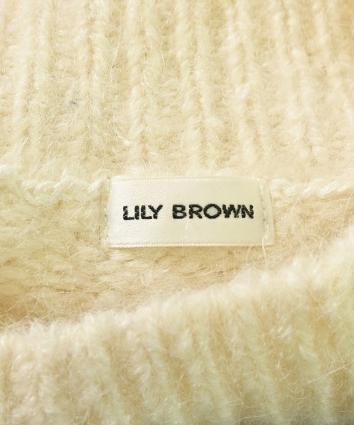 LILY BROWN（リリーブラウン）ニット・セーター 白 サイズ:F レディース/2200624373353