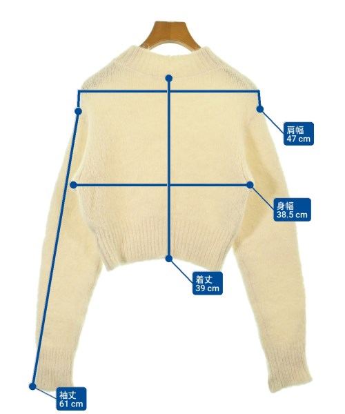 LILY BROWN（リリーブラウン）ニット・セーター 白 サイズ:F レディース/2200624373353