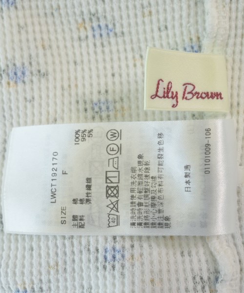 LILY BROWN（リリーブラウン）Tシャツ・カットソー 白 サイズ:F レディース/2200624373377