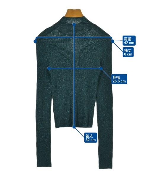 LILY BROWN（リリーブラウン）ニット・セーター 緑 サイズ:F レディース/2200624373407