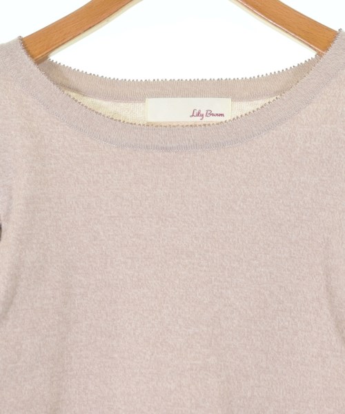 LILY BROWN（リリーブラウン）ニット・セーター ベージュ サイズ:F レディース/2200641502064