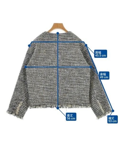 LILY BROWN（リリーブラウン）ノーカラージャケット ベージュ サイズ:F レディース/2200629725010