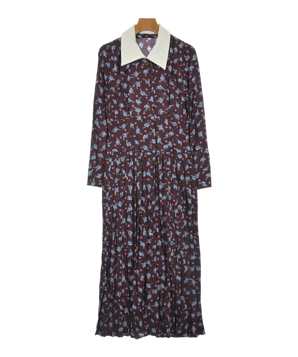 最終価格☆新品タグ付【SUKALA】花柄リリーブラウン上下(S) LILY BROWN（リリーブラウン）ワンピース 紫 サイズ:F レディース