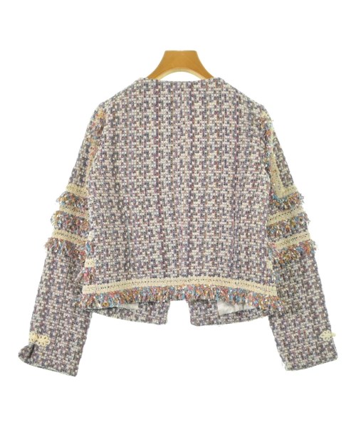 LILY BROWN（リリーブラウン）ノーカラージャケット 白 サイズ:F レディース/2200629550032