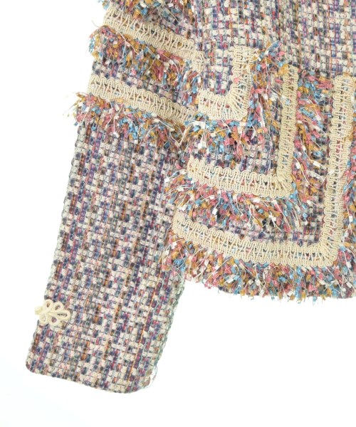 LILY BROWN（リリーブラウン）ノーカラージャケット 白 サイズ:F レディース/2200629550032