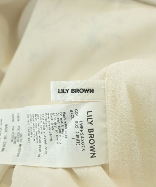 LILY BROWN（リリーブラウン）その他 白 サイズ:1(M位) レディース/2200643039018