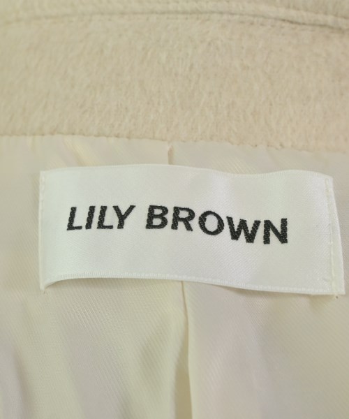 LILY BROWN（リリーブラウン）ピーコート 白 サイズ:F レディース/2200643993068