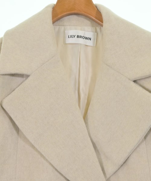 LILY BROWN（リリーブラウン）ピーコート 白 サイズ:F レディース/2200643993068
