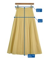 LILY BROWN（リリーブラウン）ロング・マキシ丈スカート 黄 サイズ:0(S位) レディース/2200622804026