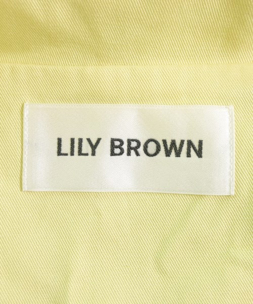 LILY BROWN（リリーブラウン）トレンチコート 黄 サイズ:ONE レディース/2200624650010