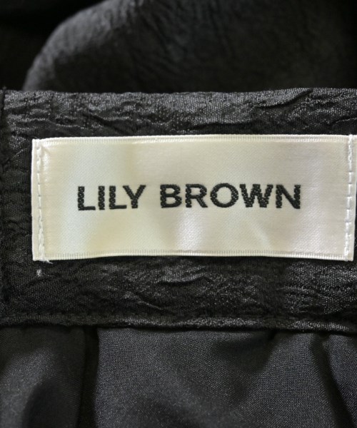 LILY BROWN（リリーブラウン）ロング・マキシ丈スカート 黒 サイズ:0(S位) レディース/2200615650128