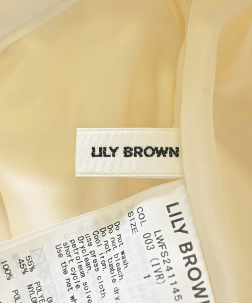 LILY BROWN（リリーブラウン）ロング・マキシ丈スカート 白 サイズ:1(M位) レディース/2200615650142