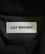 LILY BROWN（リリーブラウン）ステンカラーコート 黒 サイズ:ONE レディース/2200615650159