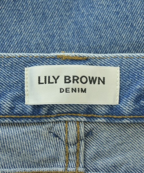 LILY BROWN（リリーブラウン）デニムパンツ 青 サイズ:1(M位) レディース/2200617038030
