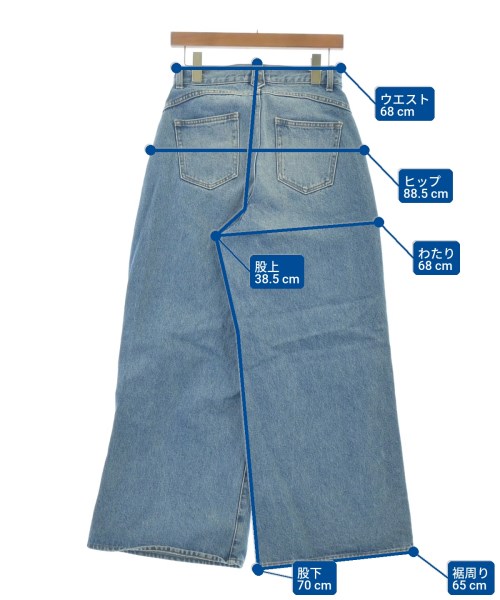 LILY BROWN（リリーブラウン）デニムパンツ 青 サイズ:1(M位) レディース/2200617038030