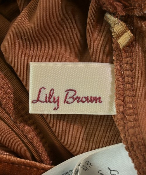 LILY BROWN（リリーブラウン）その他 茶 サイズ:F レディース/2200627726088