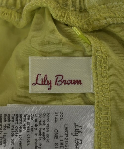 LILY BROWN（リリーブラウン）その他 緑 サイズ:F レディース/2200627726095