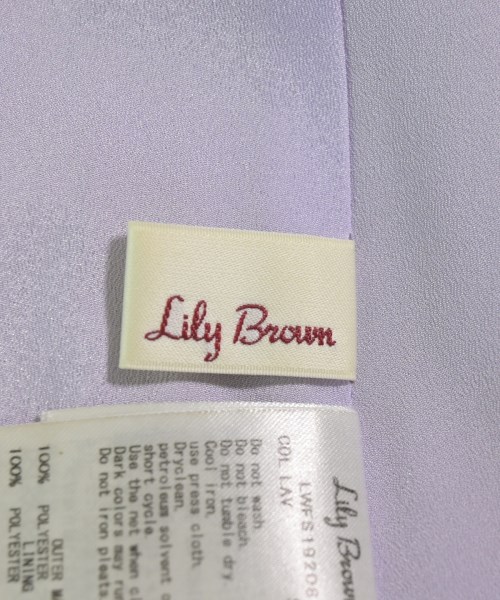LILY BROWN（リリーブラウン）ロング・マキシ丈スカート 紫 サイズ:F レディース/2200627750014