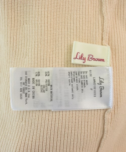 LILY BROWN（リリーブラウン）ワンピース ベージュ サイズ:F レディース/2200617034285