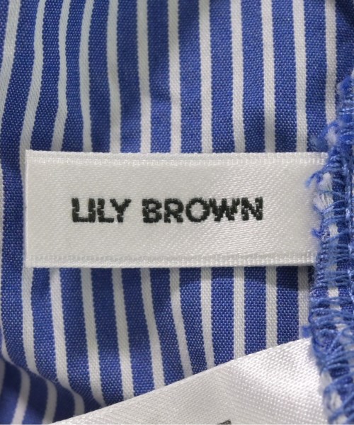 LILY BROWN（リリーブラウン）ブラウス 青 サイズ:F レディース/2200615335018