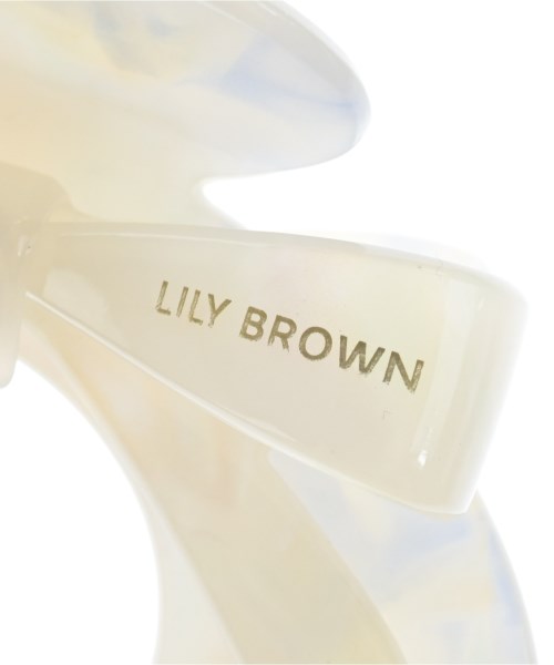 LILY BROWN（リリーブラウン）ヘアアクセサリー 白 サイズ:- レディース/2200618342181