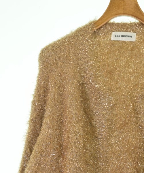 LILY BROWN（リリーブラウン）カーディガン ゴールド サイズ:F レディース/2200630969014