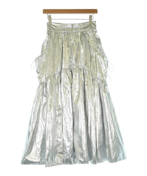 LILY BROWN（リリーブラウン）ロング・マキシ丈スカート シルバー サイズ:0(S位) レディース/2200631121022