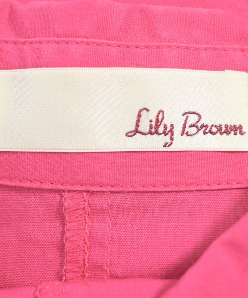 LILY BROWN（リリーブラウン）カジュアルシャツ ピンク サイズ:F レディース/2200633997014