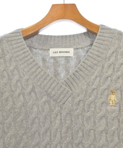 LILY BROWN（リリーブラウン）ワンピース グレー サイズ:F レディース/2200628689023