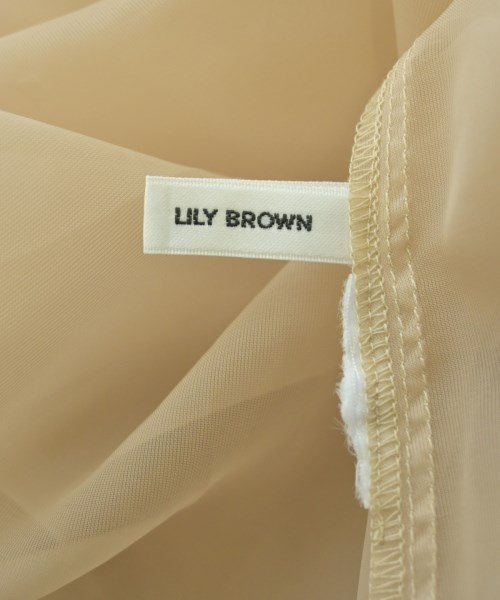 LILY BROWN（リリーブラウン）ブラウス ベージュ サイズ:F レディース/2200604831019