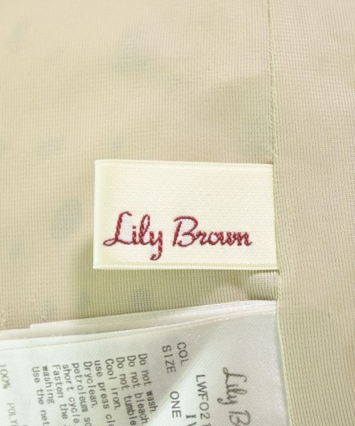 LILY BROWN（リリーブラウン）シャツワンピース ベージュ サイズ:F レディース/2200609437025